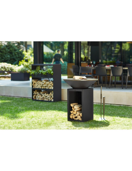 Barbacoa OFYR Classic Almacenaje Black OCSB-85