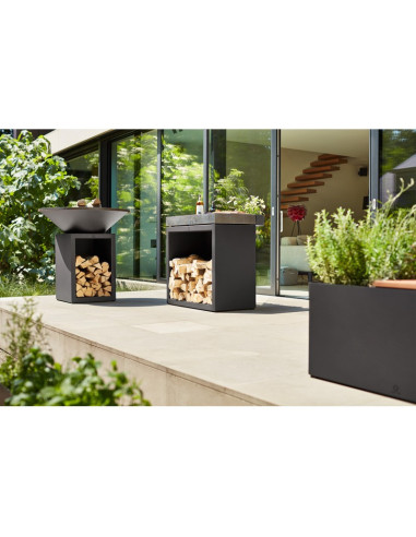 Barbacoa OFYR Classic Almacenaje Black OCSB-100