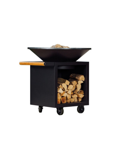 Barbacoa OFYR Classic Almacenaje Black PRO OCSB-100-PRO