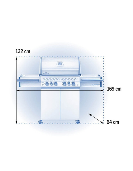 Barbacoa Napoleón Prestige PRO 500 Inox