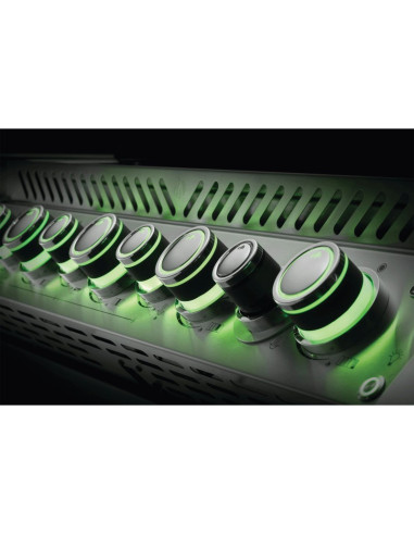 Barbacoa Napoleon Prestige PRO 665 Con Quemador Lateral Y Trasero Infrarrojo Inox