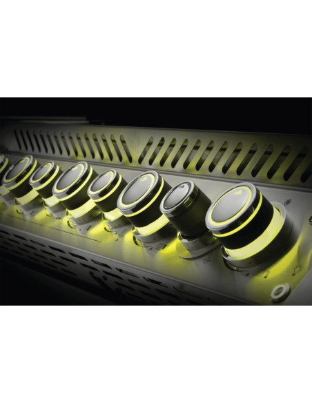 Barbacoa Napoleon Prestige PRO 665 Con Quemador Lateral Y Trasero Infrarrojo Inox