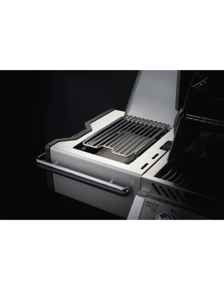 Barbacoa Napoleon Prestige PRO 665 Con Quemador Lateral Y Trasero Infrarrojo Inox