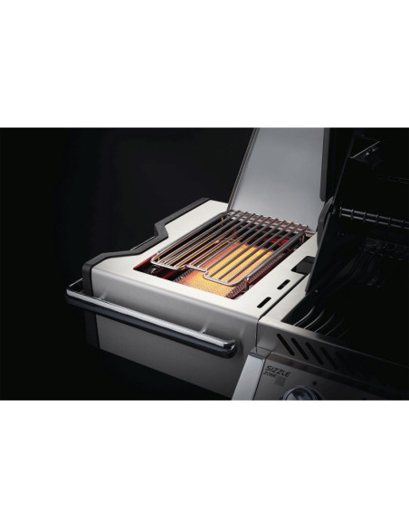 Barbacoa Napoleon Prestige PRO 665 Con Quemador Lateral Y Trasero Infrarrojo Inox