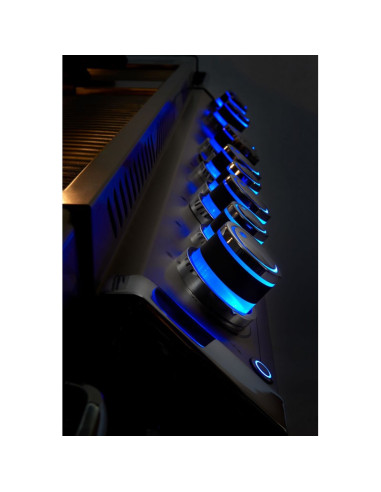 Barbacoa Napoleon Prestige PRO 665 Con Quemador Lateral Y Trasero Infrarrojo Inox