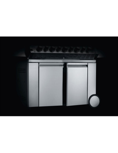 Barbacoa Napoleon Prestige PRO 665 Con Quemador Lateral Y Trasero Infrarrojo Inox