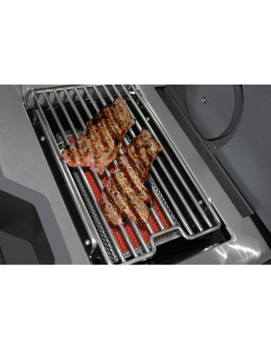 Barbacoa Napoleon Prestige PRO 665 Con Quemador Lateral Y Trasero Infrarrojo Inox
