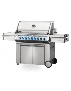 Barbacoa Napoleon Prestige PRO 665 Con Quemador Lateral Y Trasero Infrarrojo Inox 2