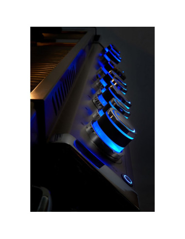 Barbacoa Napoleon Prestige PRO 825 Con Quemador Lateral De Potencia, Quemadores Inferiores Y Traseros Infrarrojos Inox