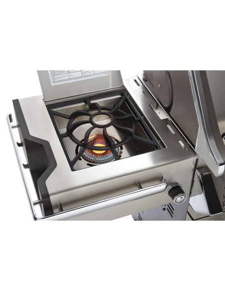 Barbacoa Napoleon Prestige PRO 825 Con Quemador Lateral De Potencia, Quemadores Inferiores Y Traseros Infrarrojos Inox