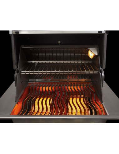 Barbacoa Napoleon Prestige PRO 825 Con Quemador Lateral De Potencia, Quemadores Inferiores Y Traseros Infrarrojos Inox