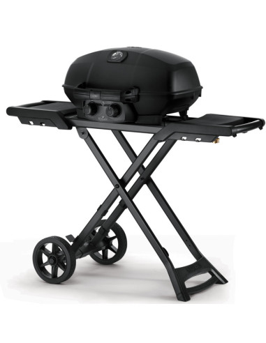 Barbacoa Napoleon Phantom TravelQ PRO285X Negro Mate De Gas Con Carro De Tijera Plegable