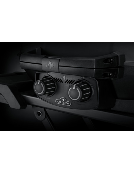 Barbacoa Napoleon Phantom TravelQ PRO285X Negro Mate De Gas Con Carro De Tijera Plegable