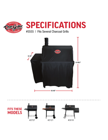 Grill Cover Pro Deluxe y Smokin Pro