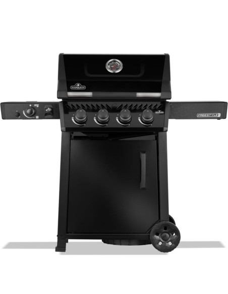 Napoleon Freestyle PRO 425 Negra con Quemador Lateral Sizzle Zone