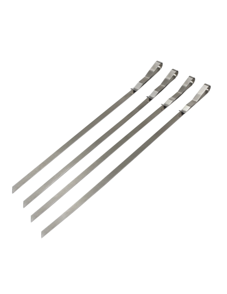 Pinchos De Acero Inoxidable De 4 Piezas