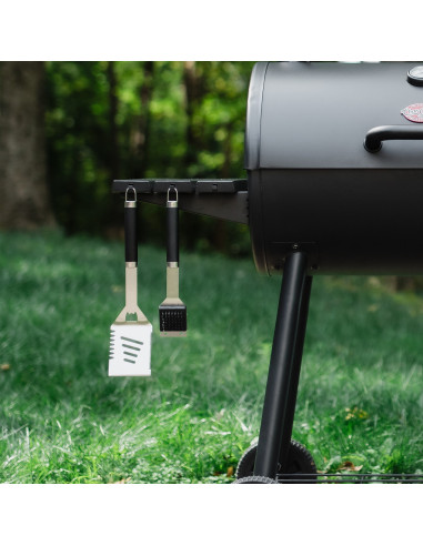 Char-Griller Smoking Pro - Offset Grill & Smoker