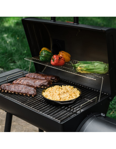 Char-Griller Smoking Pro - Offset Grill & Smoker