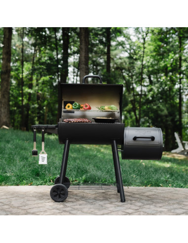 Char-Griller Smoking Pro - Offset Grill & Smoker