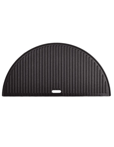 Plancha en Media Luna de Hierro Fundido Reversible