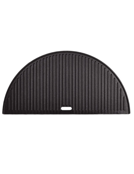 Plancha en Media Luna de Hierro Fundido Reversible