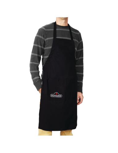 Napoleon delantal negro