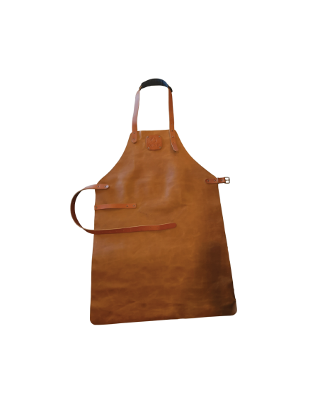 Delantal de cuero