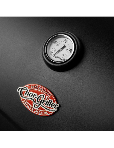 Char-Griller Pro Deluxe Charcoal Barrel Grill