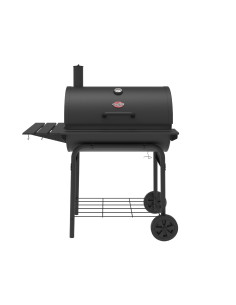 Char-Griller Pro Deluxe Charcoal Barrel Grill