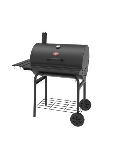 Char-Griller Pro Deluxe Charcoal Barrel Grill