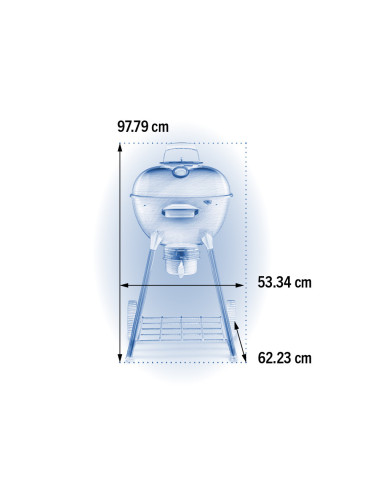 Kettle Carbon Premium 47 cm