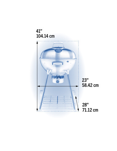 Kettle Carbon premium 57 cm