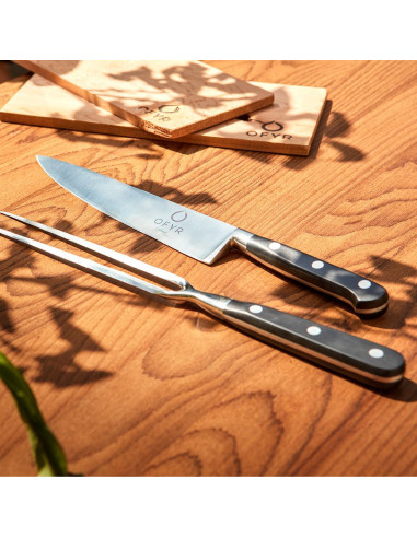 Conjunto cuchillo y tenedor