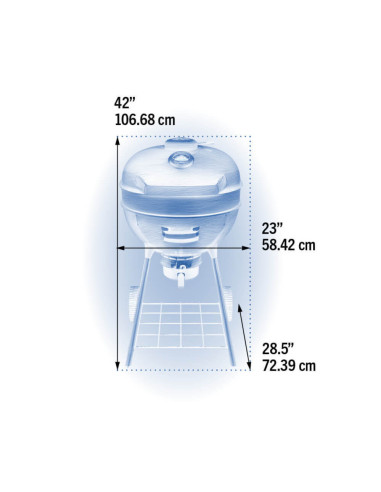 Kettle Carbon PRO 57 cm