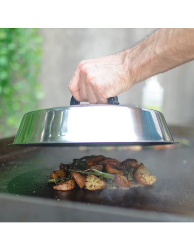 Char-Griller Cúpula Fundidora Flat Iron