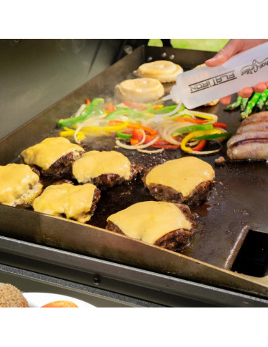 PLANCHA FLAT IRON DE 3 QUEMADORES CHAR GRILLER