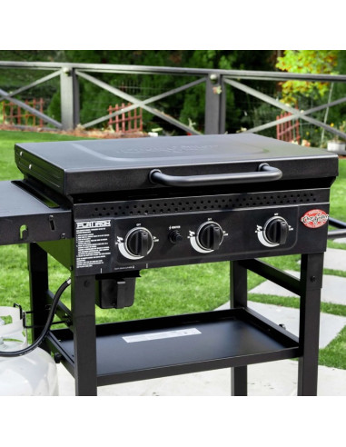 PLANCHA FLAT IRON DE 3 QUEMADORES CHAR GRILLER