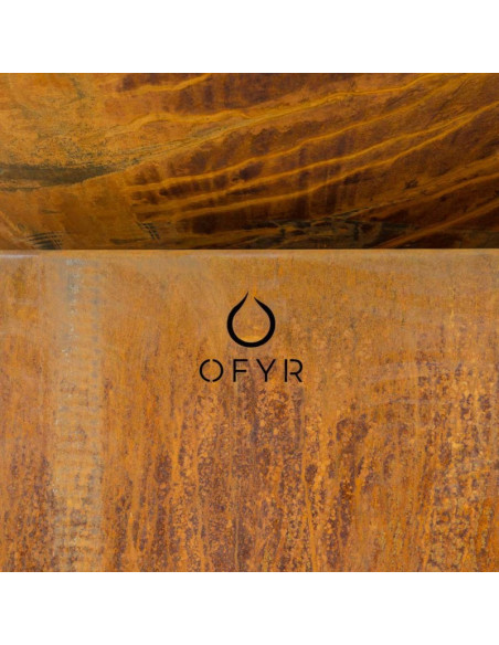 Barbacoa OFYR 75 Corten