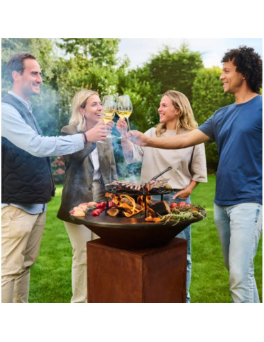 Barbacoa OFYR 75 Corten