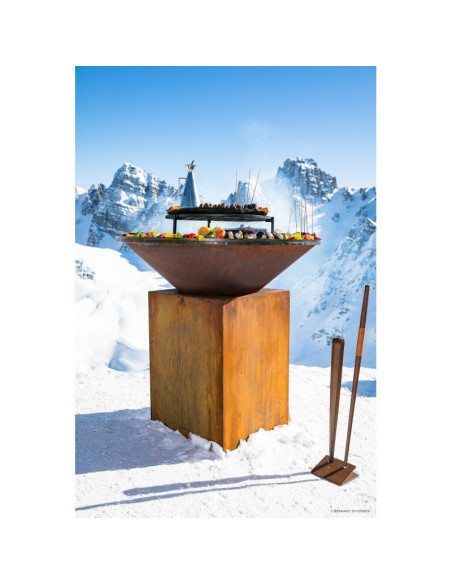 Barbacoa OFYR 75 Corten