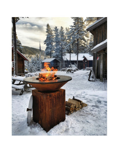 Barbacoa OFYR 75 Corten