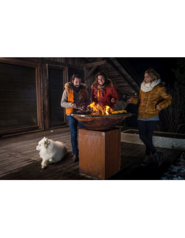 Barbacoa OFYR 75 Corten