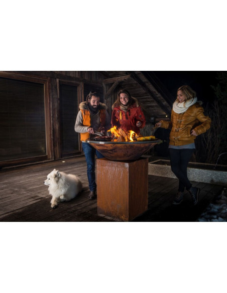 Barbacoa OFYR 75 Corten